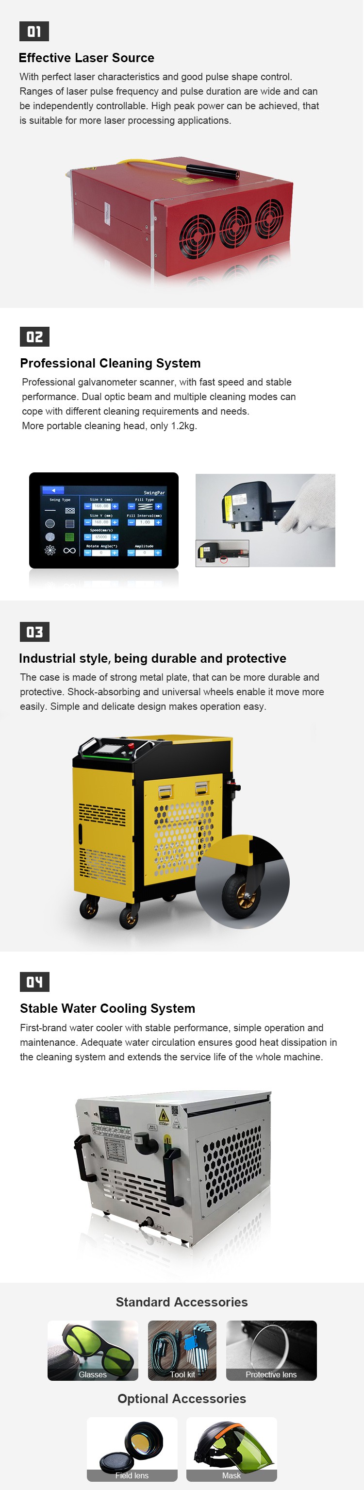 1000W Laser Cleaning Machine 1000W Laser Cleaning Machine