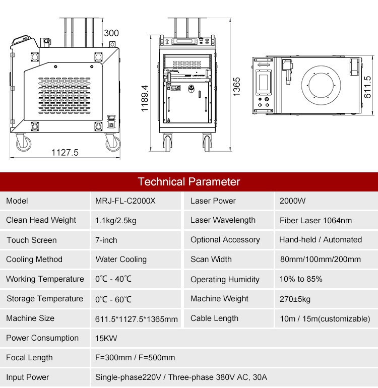 CW Laser Cleaning Machine CW Laser Cleaning Machine